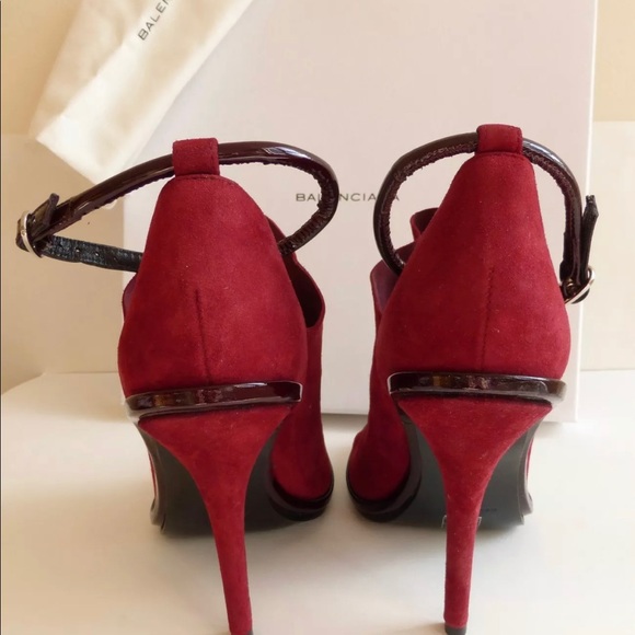 NIB BALENCIAGA Glove Wedge SHOES/Sandal 38.5 Italy - Picture 3 of 8